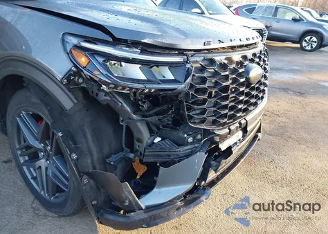 2025 Ford Explorer St из США, поврежденный, VIN 1FMWK8GC8SGA15564